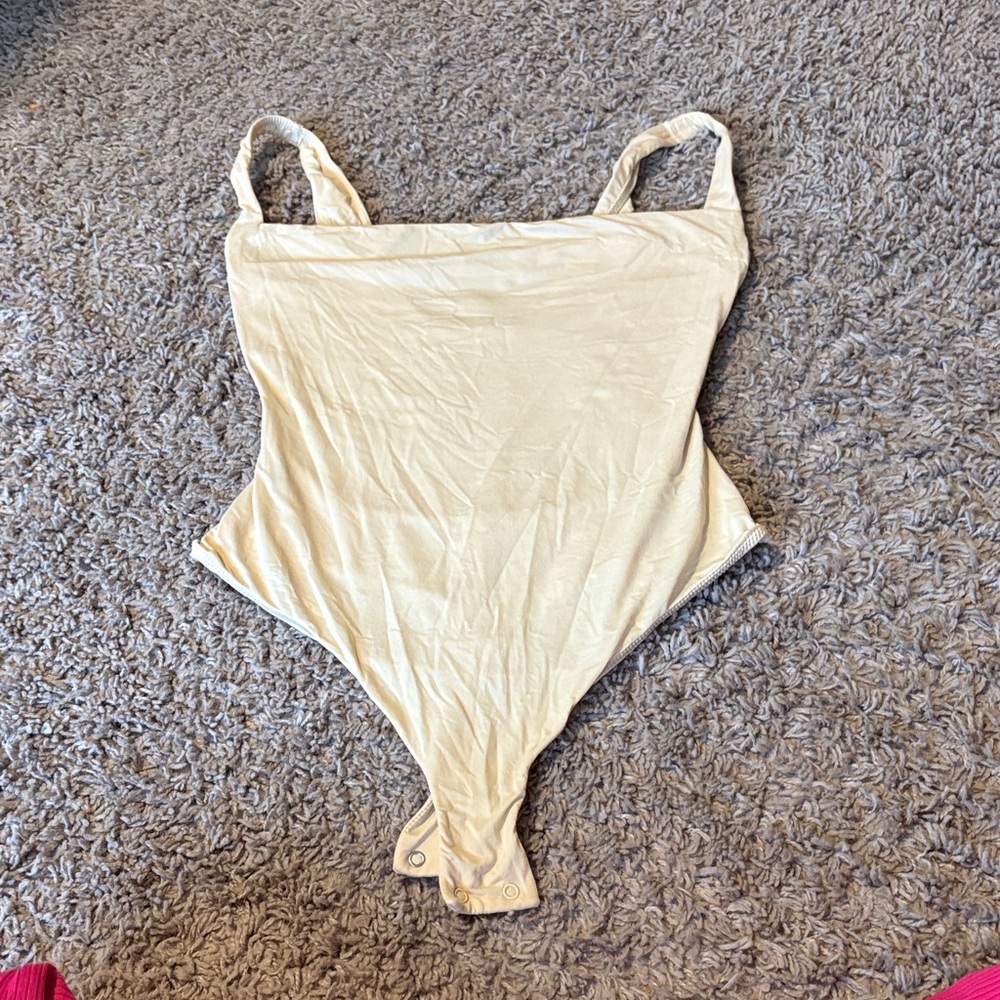 SKIMS Cream Bodysuit